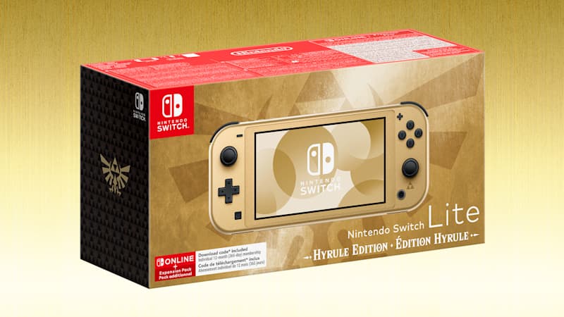 Nintendo Switch Lite Hyrule Edition
